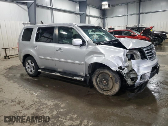 2012 Honda Pilot EX with VIN 5FNYF4H48CB023631, listed as a Copart auction lot 54163905 with 207,369 mi miles and Salvage Title. Bid and sale history available at DreamBid. Image 4.