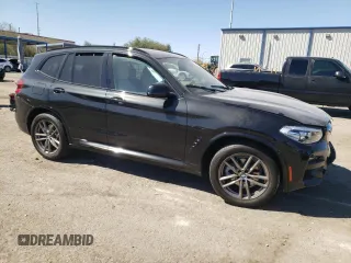 2021 BMW X3 sDrive30i with VIN 5UXTY3C09M9G62164, listed as a Copart auction lot 72846344 with 48,818 mi miles and Salvage Title. Bid and sale history available at carsss.com. Image 4.