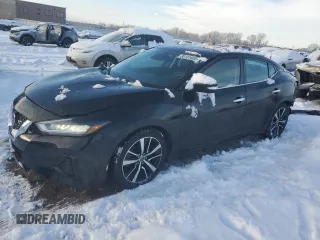 2021 Nissan Maxima SV z VIN 1N4AA6CV6MC512190, wystawiony jako Copart lot #88101805 z przebiegiem 49 276 mil mil oraz Szkoda całkowita • Salvage title. Historia ofert i sprzedaży dostępna na DreamBid. Obrazek 1.
