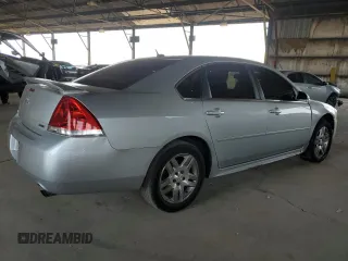 2014 Chevrolet Impala LT with VIN 2G1WB5E3XE1103306, listed as a Copart auction lot 63231005 with 163,901 mi miles and Salvage title. Bid and sale history available at DreamBid. Image 3.