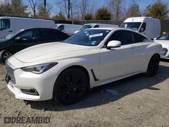 2017 Infiniti Q60 Premium с VIN JN1EV7EL4HM551316, выставлен на аукционе Copart как лот 48262205 с пробегом 83 261 миль миль и На запчасти • Non repairable. История ставок и продаж доступна на DreamBid. Изображение 1.