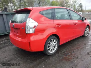 2013 Toyota Prius v Two with VIN JTDZN3EU6D3213495, listed as a IAAI auction lot 42015097 with 310,486 mi miles. Bid and sale history available at carsss.com. Image 4.