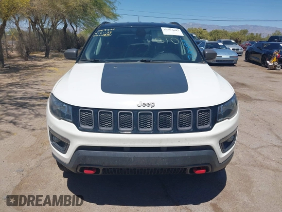 2019 Jeep Compass Trailhawk with VIN 3C4NJDDB4KT780239, listed as a IAAI auction lot 42095643 with 68,995 mi miles and . Bid and sale history available at DreamBid. Image 11.