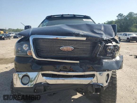 2007 Ford F-150 XLT with VIN 1FTPX14557FA89271, listed as a Copart auction lot 57209295 with 117,519 mi miles and Clean title. Bid and sale history available at DreamBid. Image 5.