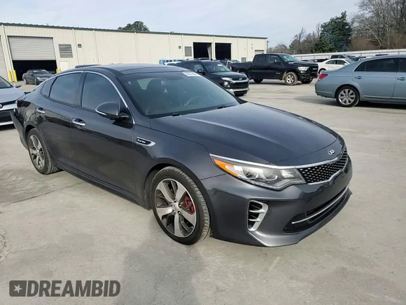 2017 Kia Optima SX with VIN 5XXGW4L28HG125596, listed as a Copart auction lot 45676465 with 111,066 mi miles and Salvage title. Bid and sale history available at DreamBid. Image 11.