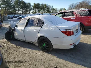 2006 BMW 5 Series 530xi with VIN WBANF73556CG69053, listed as a Copart auction lot 87353474 with Not Provided miles and Salvage Title. Bid and sale history available at DreamBid. Image 2.