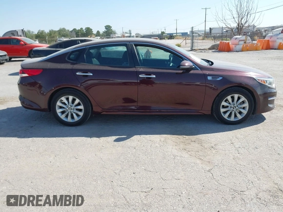 2017 Kia Optima LX with VIN 5XXGT4L33HG129749, listed as a IAAI auction lot 40360996 with 174,803 mi miles. Bid and sale history available at carsss.com. Image 13.