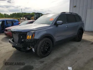 2024 Kia Telluride EX с VIN 5XYP3DGC7RG455996, выставлен на аукционе Copart как лот 54896095 с пробегом 25 362 миль миль и Списание • Salvage title. История ставок и продаж доступна на DreamBid. Изображение 1.