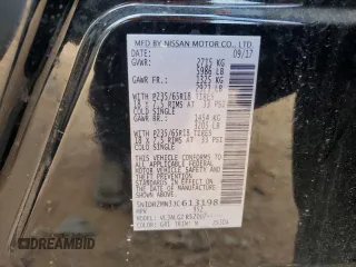 2018 Nissan Pathfinder SL with VIN 5N1DR2MN3JC613198, listed as a Copart auction lot 44423035 with 168,744 mi miles and Salvage title. Bid and sale history available at DreamBid. Image 15.