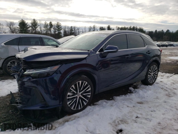 2024 Lexus RX with VIN 2T2BBMCA3RC053837, listed as a Copart auction lot 41682275 with 4,326 mi miles and Salvage Title. Bid and sale history available at carsss.com. Image 1.