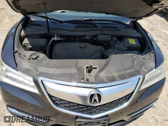 2014 Acura MDX Technology with VIN 5FRYD4H64EB039205, listed as a Copart auction lot 57094615 with 230,644 mi miles and Clean title. Bid and sale history available at DreamBid. Image 12.