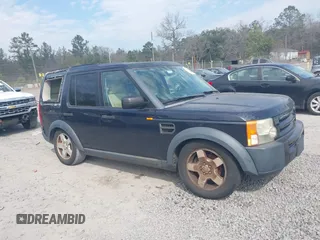 2005 Land Rover LR3 with VIN SALAD244X5A342583, listed as a IAAI auction lot 41685751 with 142,749 mi miles. Bid and sale history available at carsss.com. Image 1.