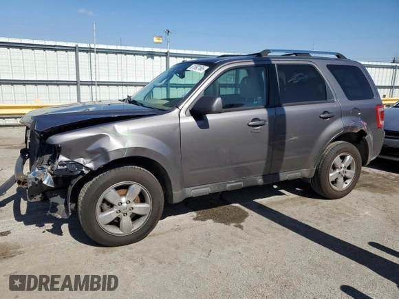 2012 Ford Escape Limited with VIN 1FMCU9EG8CKA56039, listed as a Copart auction lot 51992165 with 162,729 mi miles and Salvage Title. Bid and sale history available at carsss.com. Image 1.