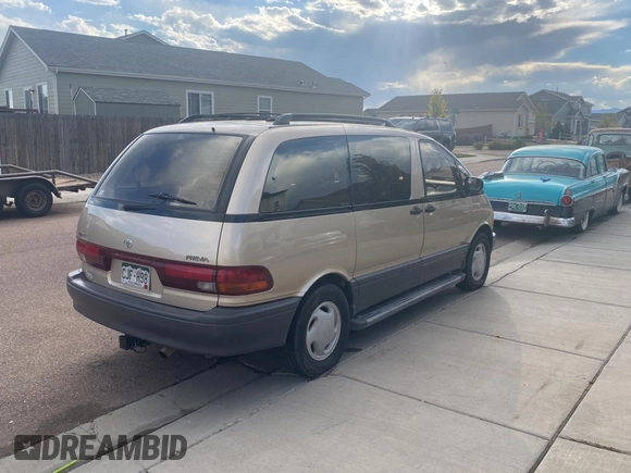 1995 Toyota Previa z VIN JT3AC24S3S1044515, wystawiony jako Copart lot #76413984 z przebiegiem 168 956 mil mil oraz Tytuł czysty. Historia ofert i sprzedaży dostępna na DreamBid. Obrazek 4.