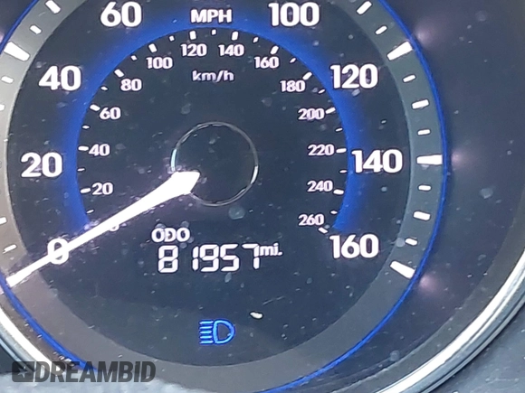 2014 Hyundai Sonata Hybrid Limited with VIN KMHEC4A46EA110201, listed as a IAAI auction lot 41427483 with 81,957 mi miles. Bid and sale history available at carsss.com. Image 15.