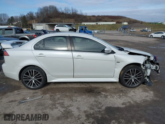 2017 Mitsubishi Lancer ES with VIN JA32V2FW0HU014887, listed as a IAAI auction lot 41056278 with 108,385 mi miles. Bid and sale history available at carsss.com. Image 14.