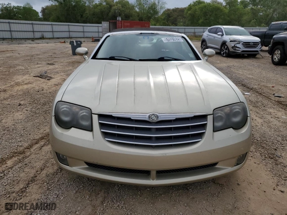 2007 Chrysler Crossfire Limited with VIN 1C3LN65L07X072617, listed as a Copart auction lot 51531025 with 63,461 mi miles and Clean Title. Bid and sale history available at carsss.com. Image 5.