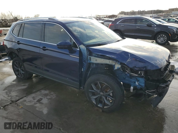 2024 Volkswagen Tiguan SE with VIN 3VVNB7AX1RM062426, listed as a Copart auction lot 43279425 with 10,654 mi miles and Salvage title. Bid and sale history available at DreamBid. Image 4.