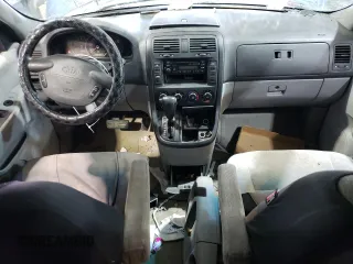 2005 Kia Sedona LX with VIN KNDUP131556615011, listed as a Copart auction lot 47174335 with 161,458 mi miles and Salvage Title. Bid and sale history available at carsss.com. Image 8.