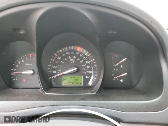 2008 Kia Spectra EX with VIN KNAFE122885584403, listed as a Copart auction lot 72360724 with 223,250 mi miles and Salvage Title. Bid and sale history available at carsss.com. Image 9.
