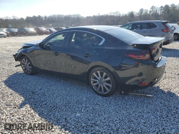2019 Mazda 3 w/Select Pkg with VIN JM1BPACL7K1106829, listed as a Copart auction lot 45808065 with 57,600 mi miles and Salvage Title. Bid and sale history available at carsss.com. Image 2.