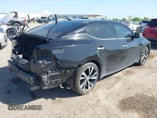 2018 Nissan Maxima SV with VIN 1N4AA6AP4JC390509, listed as a IAAI auction lot 42016247 with 67,345 mi miles and . Bid and sale history available at DreamBid. Image 4.