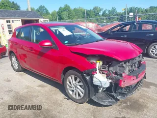 2013 Mazda 3 i Touring with VIN JM1BL1L7XD1834274, listed as a IAAI auction lot 42340098 with 78,326 mi miles and . Bid and sale history available at DreamBid. Image 1.