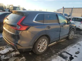 2023 Honda CR-V EX-L with VIN 5J6RS4H70PL004191, listed as a Copart auction lot 42308035 with 107,059 mi miles and Salvage Title. Bid and sale history available at carsss.com. Image 3.