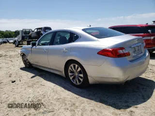 2012 Infiniti M with VIN JN1BY1AR5CM395829, listed as a Copart auction lot 56602914 with Not Provided miles and Salvage Title. Bid and sale history available at carsss.com. Image 2.