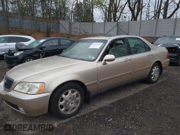 1999 Acura RL with VIN JH4KA9658XC007198, listed as a IAAI auction lot 42112631 with 92,166 mi miles. Bid and sale history available at carsss.com. Image 2.