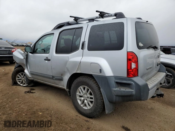 2014 Nissan Xterra X with VIN 5N1AN0NW1EN801139, listed as a Copart auction lot 49270475 with 117,619 mi miles and Salvage Title. Bid and sale history available at DreamBid. Image 2.