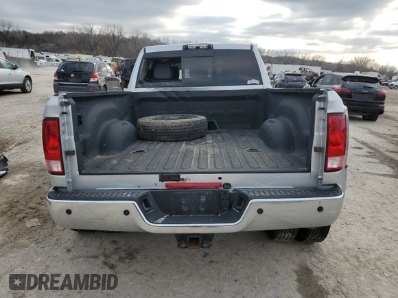 2018 Ram 3500 Big Horn with VIN 3C63RRLL7JG114126, listed as a Copart auction lot 86521684 with 0 mi miles and Salvage Title. Bid and sale history available at carsss.com. Image 6.