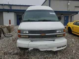 2002 Chevrolet Express with VIN 1GBFG15R321139608, listed as a Copart auction lot 47183315 with 142,468 mi miles and Clean Title. Bid and sale history available at carsss.com. Image 5.