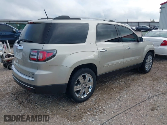 2017 GMC Acadia Limited with VIN 1GKKVSKD4HJ276844, listed as a IAAI auction lot 42613088 with 92,760 mi miles and . Bid and sale history available at DreamBid. Image 4.