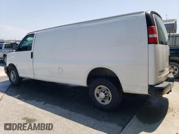 2017 Chevrolet Express Cargo Van with VIN 1GCWGBFF6H1193239, listed as a Copart auction lot 63022914 with 281,235 mi miles and Salvage Title. Bid and sale history available at carsss.com. Image 2.