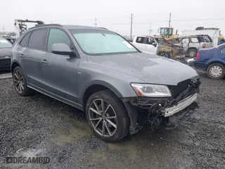 2015 Audi Q5 Premium Plus with VIN WA1DGAFP6FA081672, listed as a IAAI auction lot 41296139 with 93,376 mi miles. Bid and sale history available at carsss.com. Image 1.