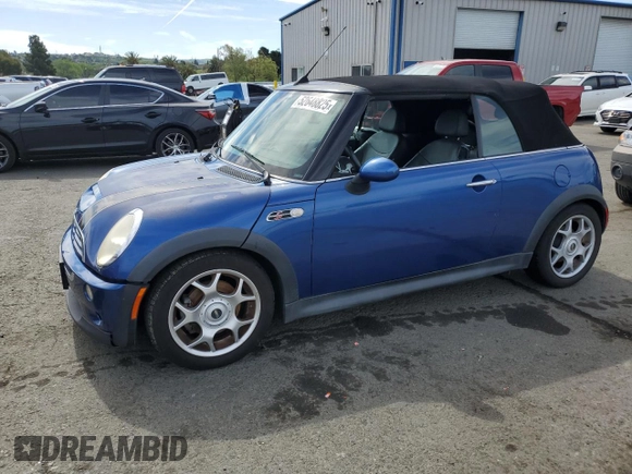 2008 MINI Convertible S с VIN WMWRH33558TL96085, выставлен на аукционе Copart как лот 52648825 с пробегом 101 199 миль миль и Чистый • Clean title. История ставок и продаж доступна на DreamBid. Изображение 1.