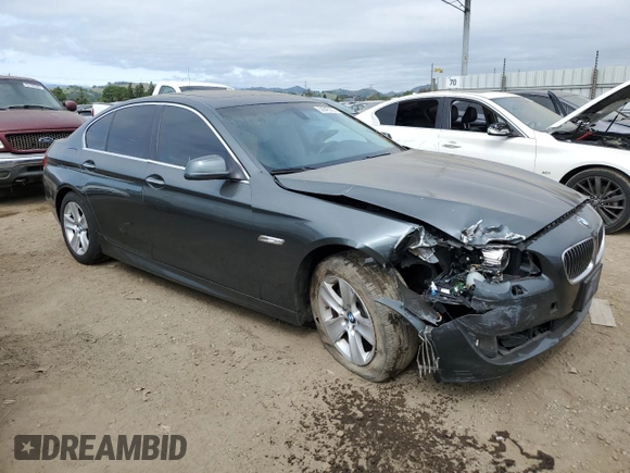 2011 BMW 5 Series 528i with VIN WBAFR1C55BC750294, listed as a Copart auction lot 52943035 with 137,909 mi miles and Salvage Title. Bid and sale history available at carsss.com. Image 4.