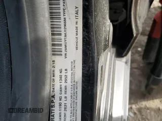 2018 Maserati Ghibli S Q4 z VIN ZAM57YTA4J1296684, wystawiony jako Copart lot #51278825 z przebiegiem 59 872 mil mil oraz Szkoda całkowita • Salvage title. Historia ofert i sprzedaży dostępna na DreamBid. Obrazek 12.