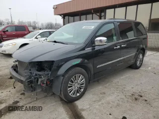 2014 Chrysler Town & Country Touring-L with VIN 2C4RC1CG0ER251787, listed as a Copart auction lot 88088995 with 102,827 mi miles and Salvage Title. Bid and sale history available at carsss.com. Image 1.