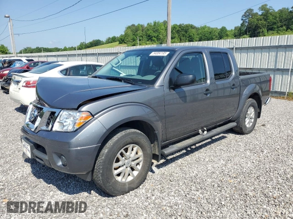2021 Nissan Frontier SV with VIN 1N6ED0EB9MN721637, listed as a Copart auction lot 54004195 with 50,180 mi miles and Salvage title. Bid and sale history available at DreamBid. Image 1.