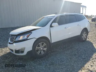 2017 Chevrolet Traverse LT with VIN 1GNKRGKD6HJ193419, listed as a Copart auction lot 46097385 with 161,664 mi miles and Salvage Title. Bid and sale history available at DreamBid. Image 1.