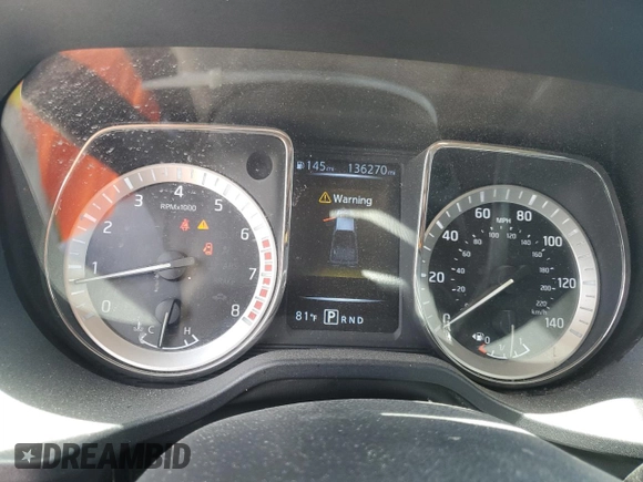 2018 Nissan Titan SV with VIN 1N6AA1EK9JN505439, listed as a Copart auction lot 66169254 with 136,270 mi miles and Non Repairable. Bid and sale history available at DreamBid. Image 9.