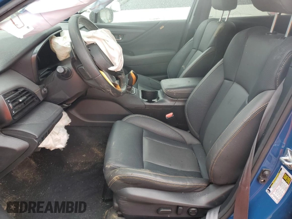 2022 Subaru Outback Wilderness with VIN 4S4BTGUDXN3199145, listed as a Copart auction lot 49834305 with 20,261 mi miles and Salvage title. Bid and sale history available at DreamBid. Image 7.