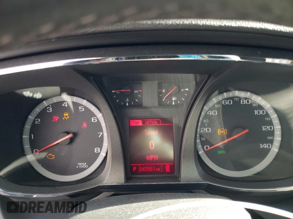 2016 GMC Terrain SLE with VIN 2GKFLNE30G6309927, listed as a Copart auction lot 42510145 with 42,561 mi miles and Salvage Title. Bid and sale history available at carsss.com. Image 9.