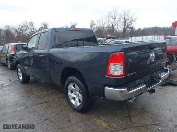 2021 Ram 1500 Big Horn with VIN 1C6SRFBT9MN559538, listed as a IAAI auction lot 41685007 with 109,527 mi miles. Bid and sale history available at carsss.com. Image 3.