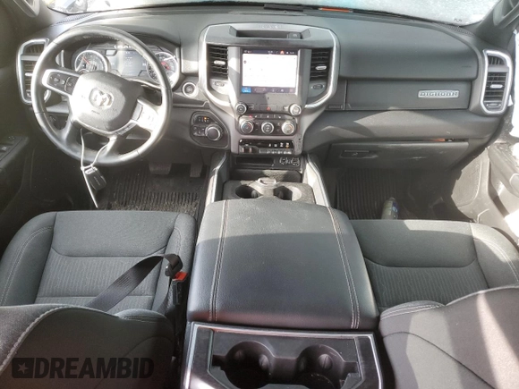 2022 Ram 1500 Big Horn with VIN 1C6SRFMTXNN142413, listed as a Copart auction lot 45535815 with 23,082 mi miles and Clean title. Bid and sale history available at DreamBid. Image 8.