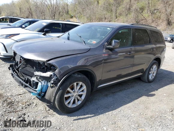 2015 Dodge Durango SXT with VIN 1C4RDJAG4FC240589, listed as a Copart auction lot 54211005 with 98,096 mi miles and Non repairable. Bid and sale history available at DreamBid. Image 1.