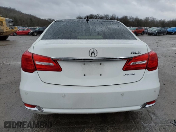 2016 Acura RLX Advance z VIN JH4KC1F97GC001116, wystawiony jako Copart lot #86810424 z przebiegiem 135 029 mil mil oraz Szkody całkowita. Historia ofert i sprzedaży dostępna na DreamBid. Obrazek 6.
