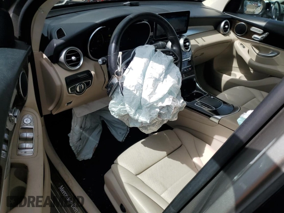 2020 Mercedes-Benz GLC 300 with VIN W1N0G8DB0LF809014, listed as a Copart auction lot 63771045 with 54,110 mi miles and Salvage title. Bid and sale history available at DreamBid. Image 8.